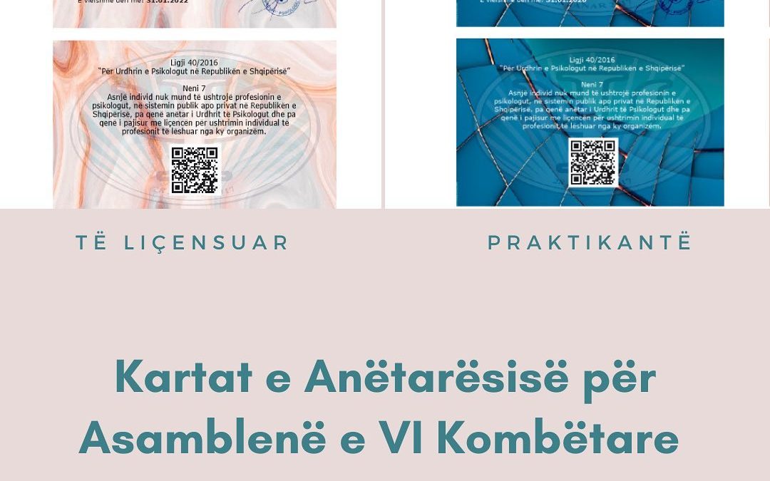 Verifikimi në Asamblenë e VI Kombëtare