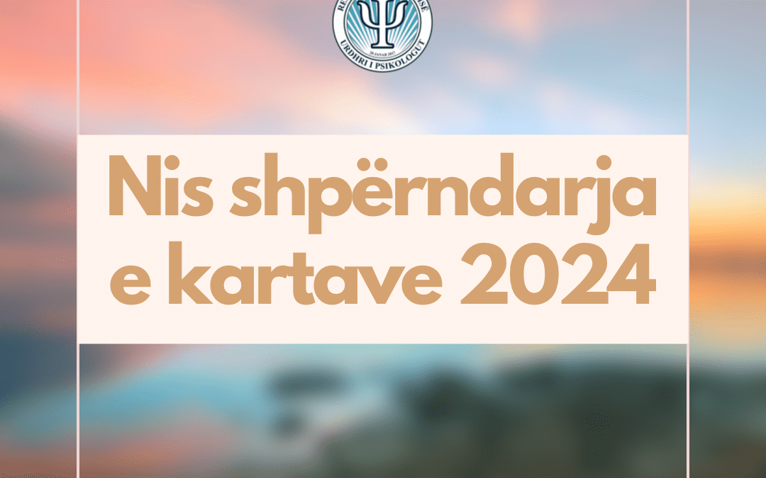 Nis shpërndarja e kartave 2024